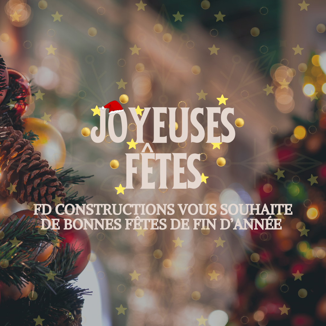 Votre constructeur de maison vous souhaite de bonnes fêtes !