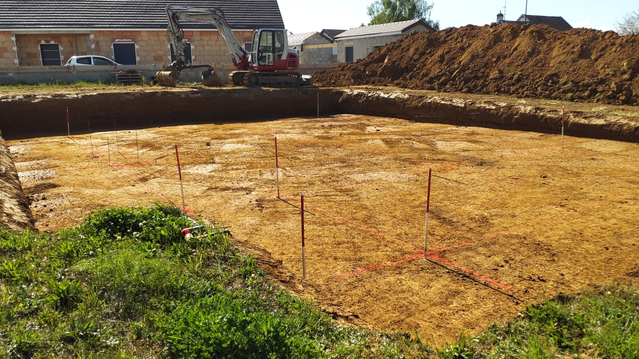 L'ouverture du chantier à Allériot ! vue terrain neutre