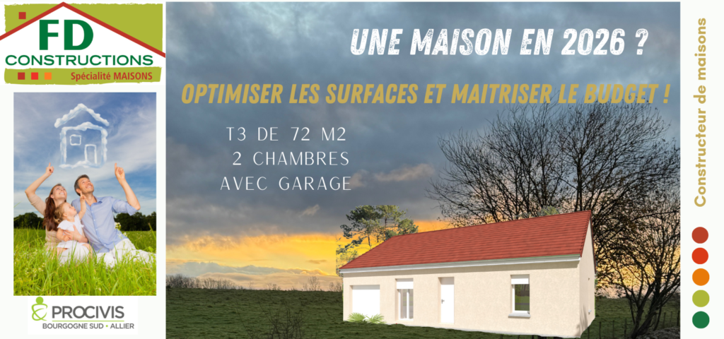 Une maison en 2026? Optimiser les surfaces et maitriser le budget