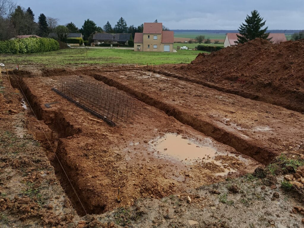 Début des travaux à Fontaines